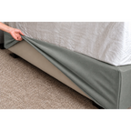 Sage Green · Stretch-Fit Bed Frame Cover