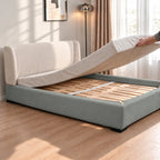 Sage Green · Stretch-Fit Bed Frame Cover
