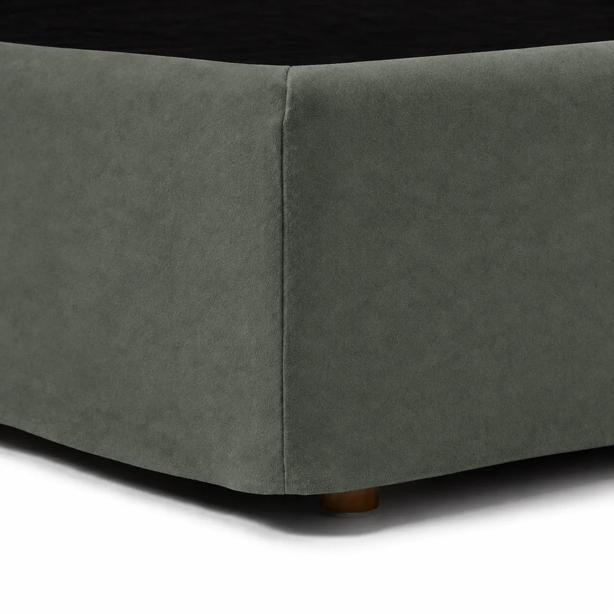 Sage Green · Stretch-Fit Bed Frame Cover