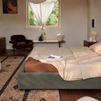 Sage Green · Stretch-Fit Bed Frame Cover