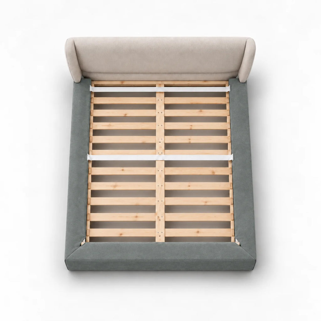 Sage Green · Stretch-Fit Bed Frame Cover