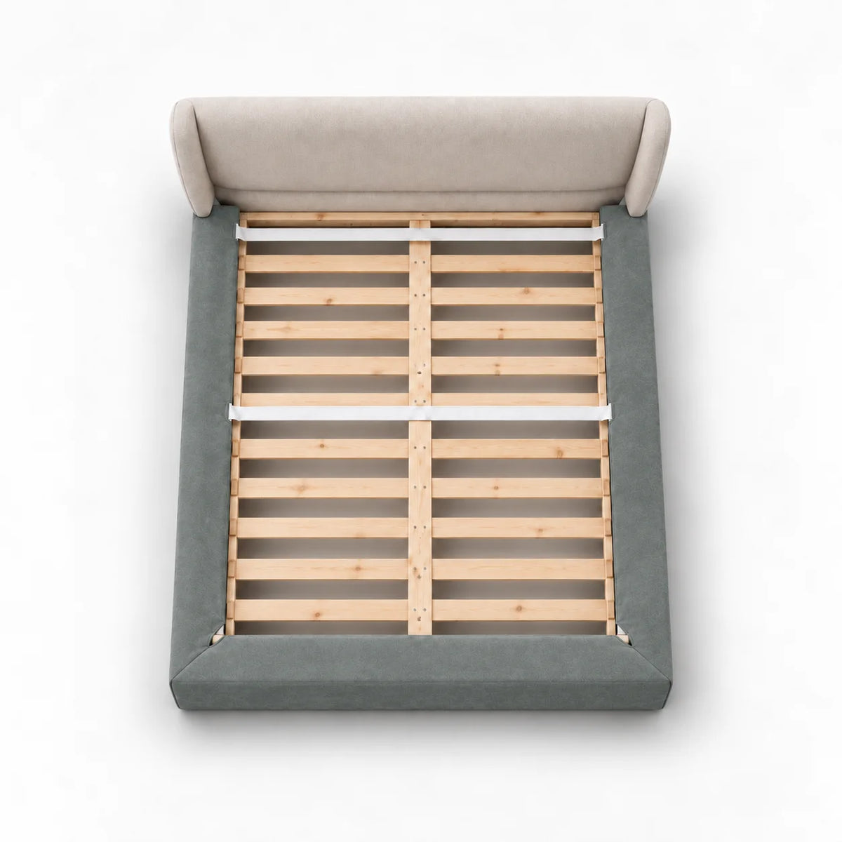 Sage Green · Stretch-Fit Bed Frame Cover