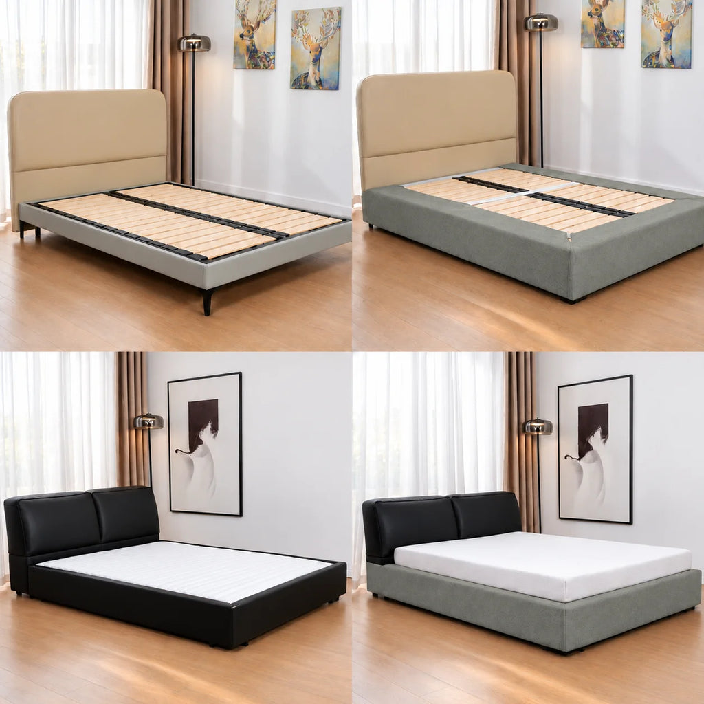 Sage Green · Stretch-Fit Bed Frame Cover