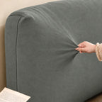 Sage Green · Stretch-Fit Bed Headboard Cover