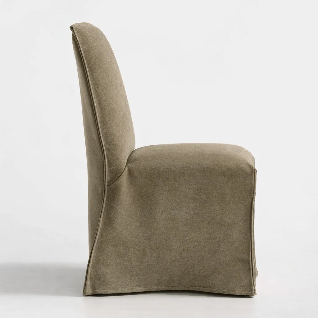 Sandstone WB PBV2042 - 08 | Long-Skirt Dining Chair Slipcover