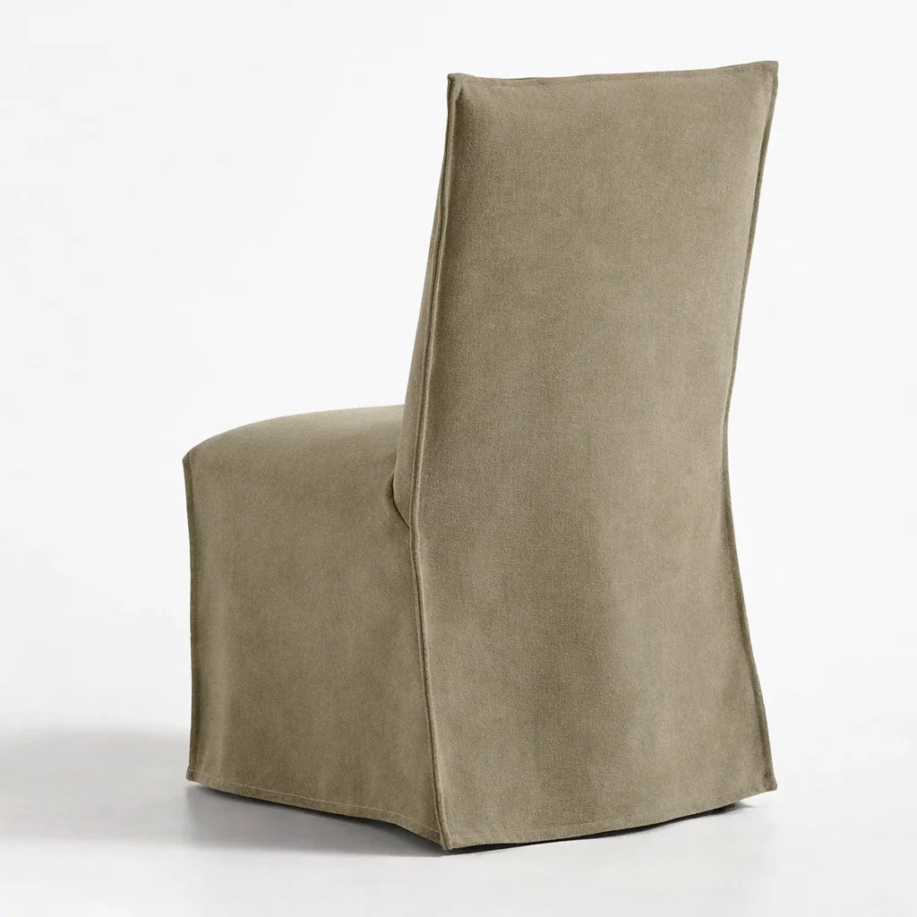 Sandstone WB PBV2042 - 08 | Long-Skirt Dining Chair Slipcover