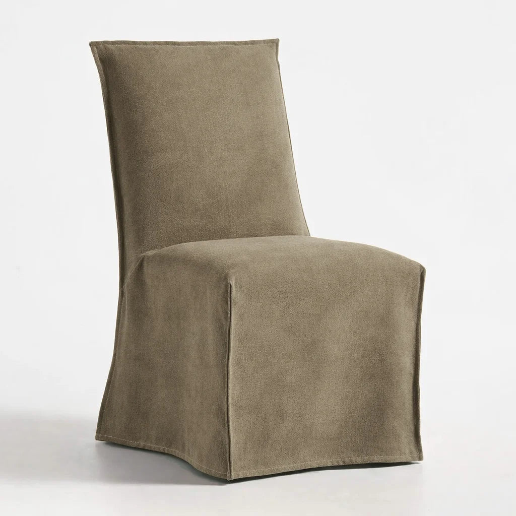 Sandstone WB PBV2042 - 08 | Long-Skirt Dining Chair Slipcover