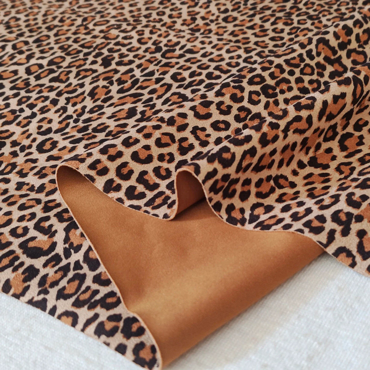 Savanna Leopard · Stretch-Fit Bed Headboard Cover