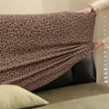 Savanna Leopard · Stretch-Fit Bed Headboard Cover