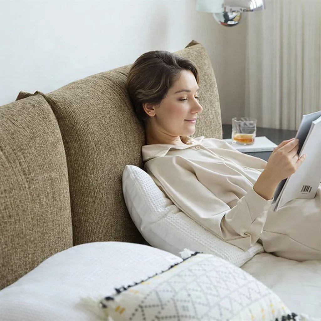 Savannah Khaki WX23006 - 13 | Bed Frame Cover