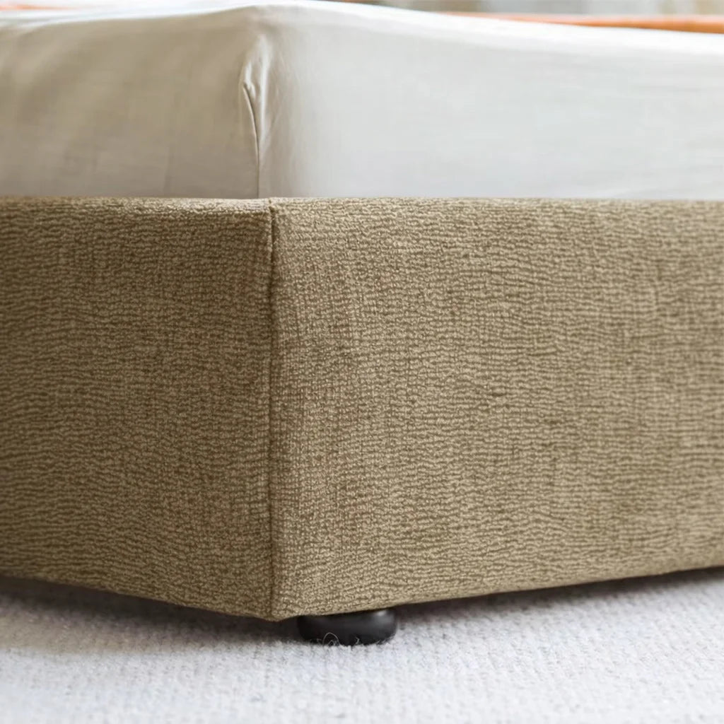 Savannah Khaki WX23006 - 13 | Bed Frame Cover