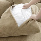 Savannah Khaki WX23006 - 13 | Three Seater Sofa