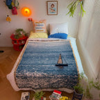 Seascape · Custom Woven Blanket