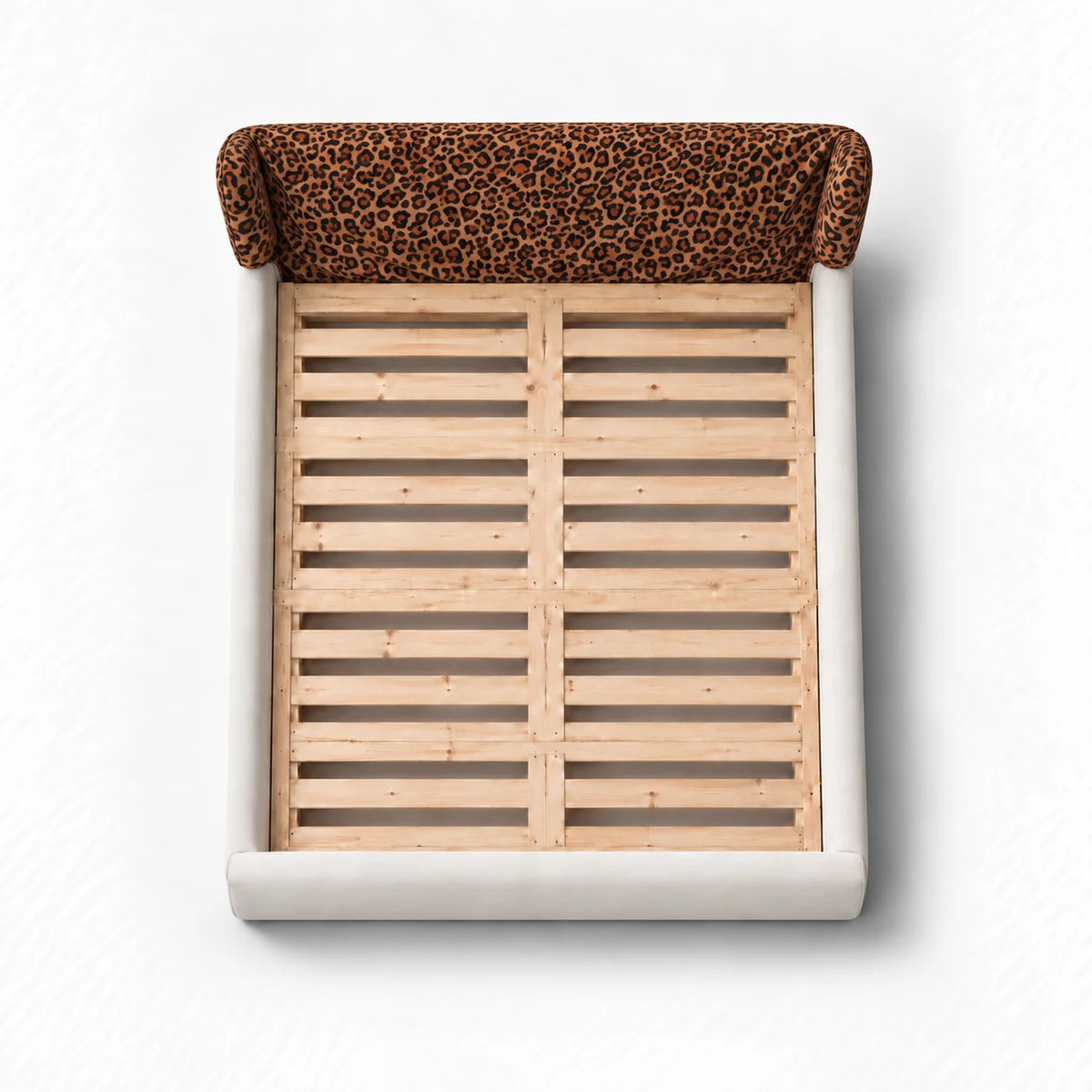 Serengeti Leopard · Stretch-Fit Bed Headboard Cover