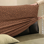 Serengeti Leopard · Stretch-Fit Bed Headboard Cover