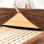 Serengeti Leopard · Stretch-Fit Bed Headboard Cover