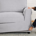 Silver Mist Luna-01 custom sofa slipcover