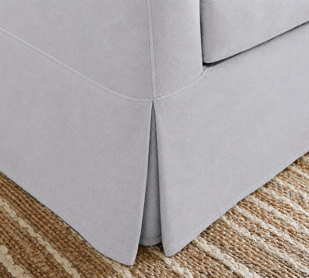 Silver Mist Luna-01 custom sofa slipcover