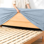 Sky Blue · Stretch-Fit Bed Headboard Cover
