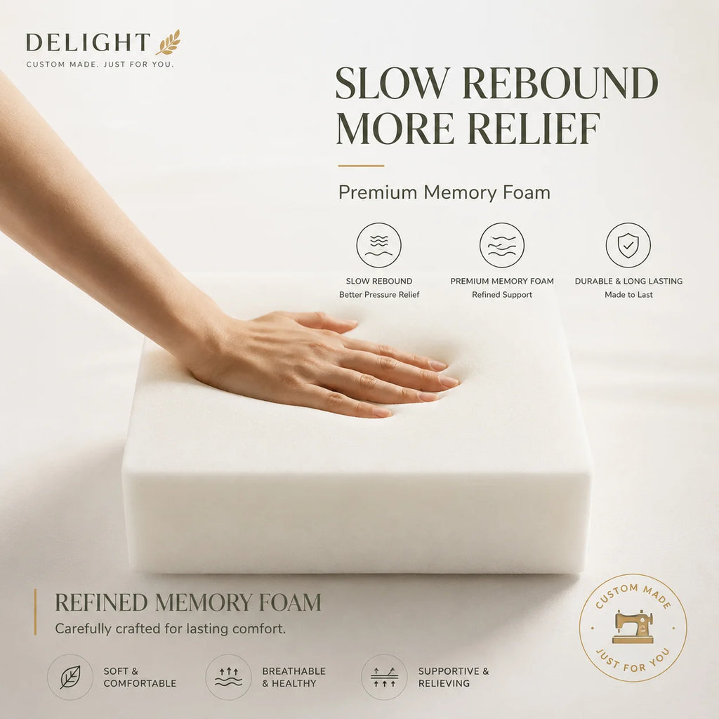 Slow Rebound Memory Foam Pillow