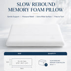 Slow Rebound Memory Foam Pillow