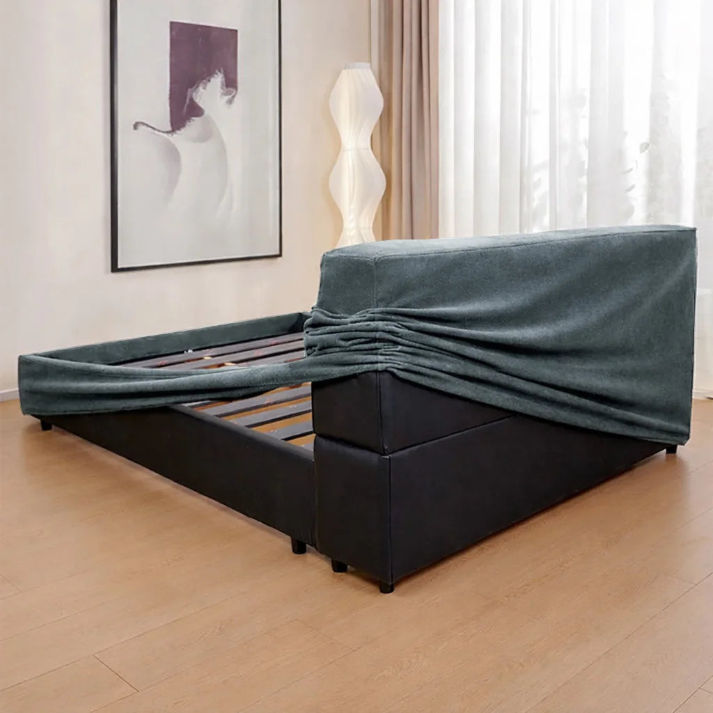 Smoky Gray WB PBV2042 - 16 | Bed Frame & Headboard Cover