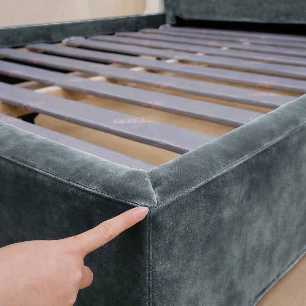 Smoky Gray WB PBV2042 - 16 | Bed Frame & Headboard Cover