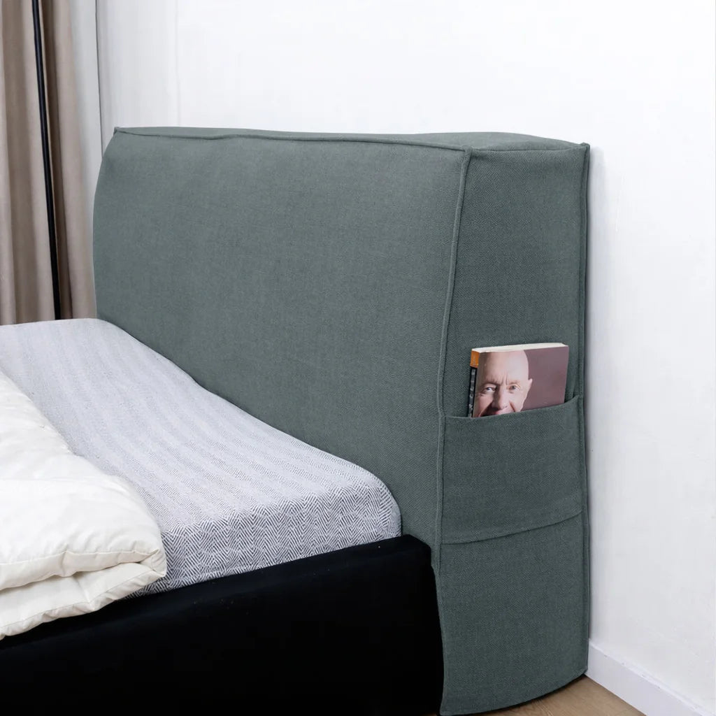 Smoky Gray WB PBV2042 - 16 | Bed Headboard Cover