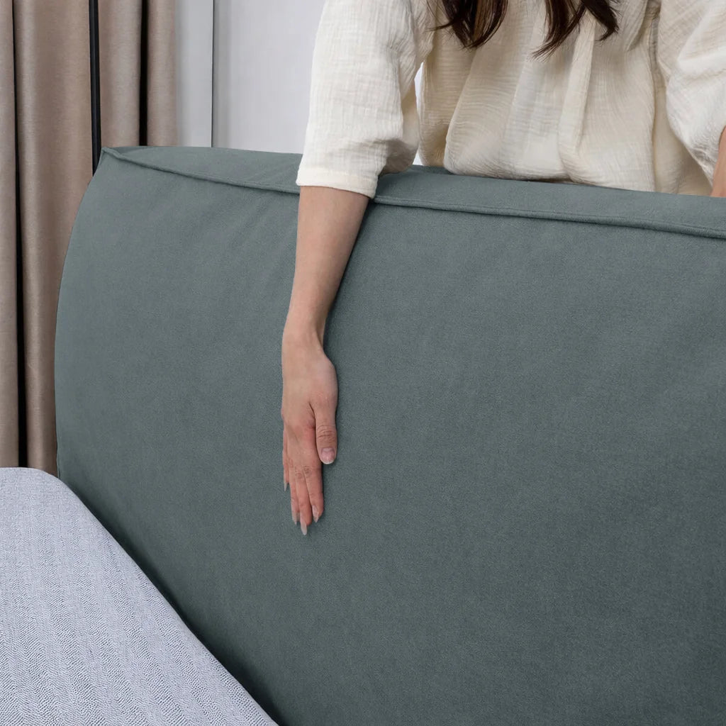 Smoky Gray WB PBV2042 - 16 | Bed Headboard Cover