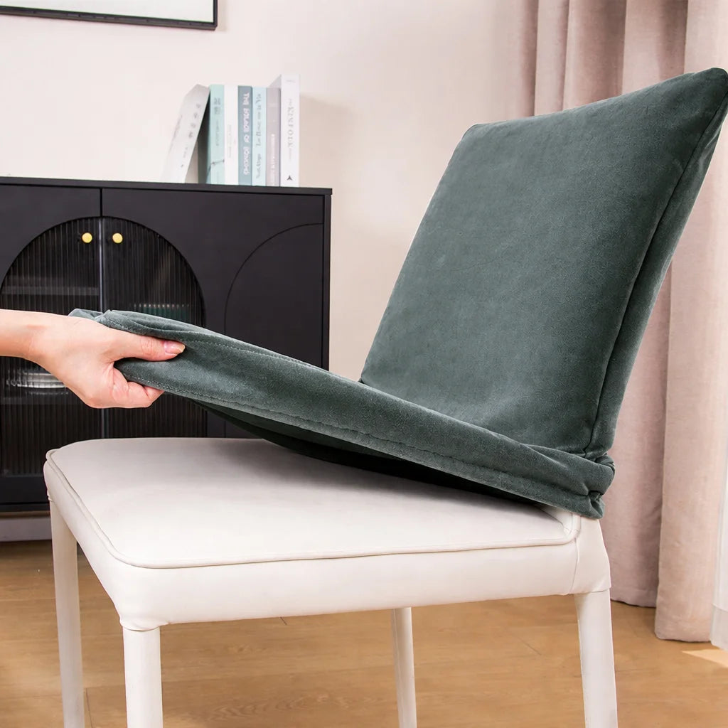 Smoky Gray WB PBV2042 - 16 | Snug fit Dining Chair Slipcover