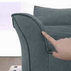 Smoky Gray WB PBV2042 - 16 | Sofa Slipcover