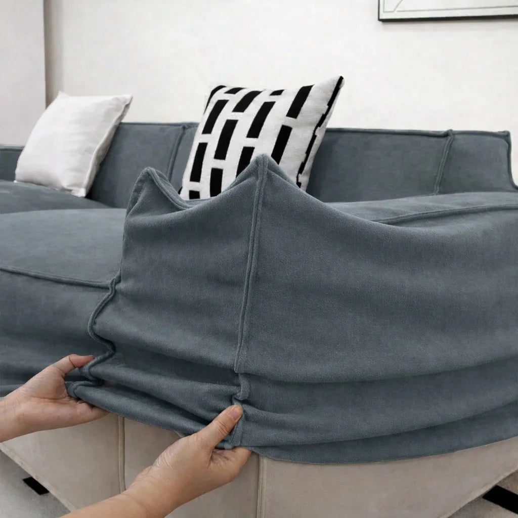 Smoky Gray WB PBV2042 - 16 | Sofa Slipcover