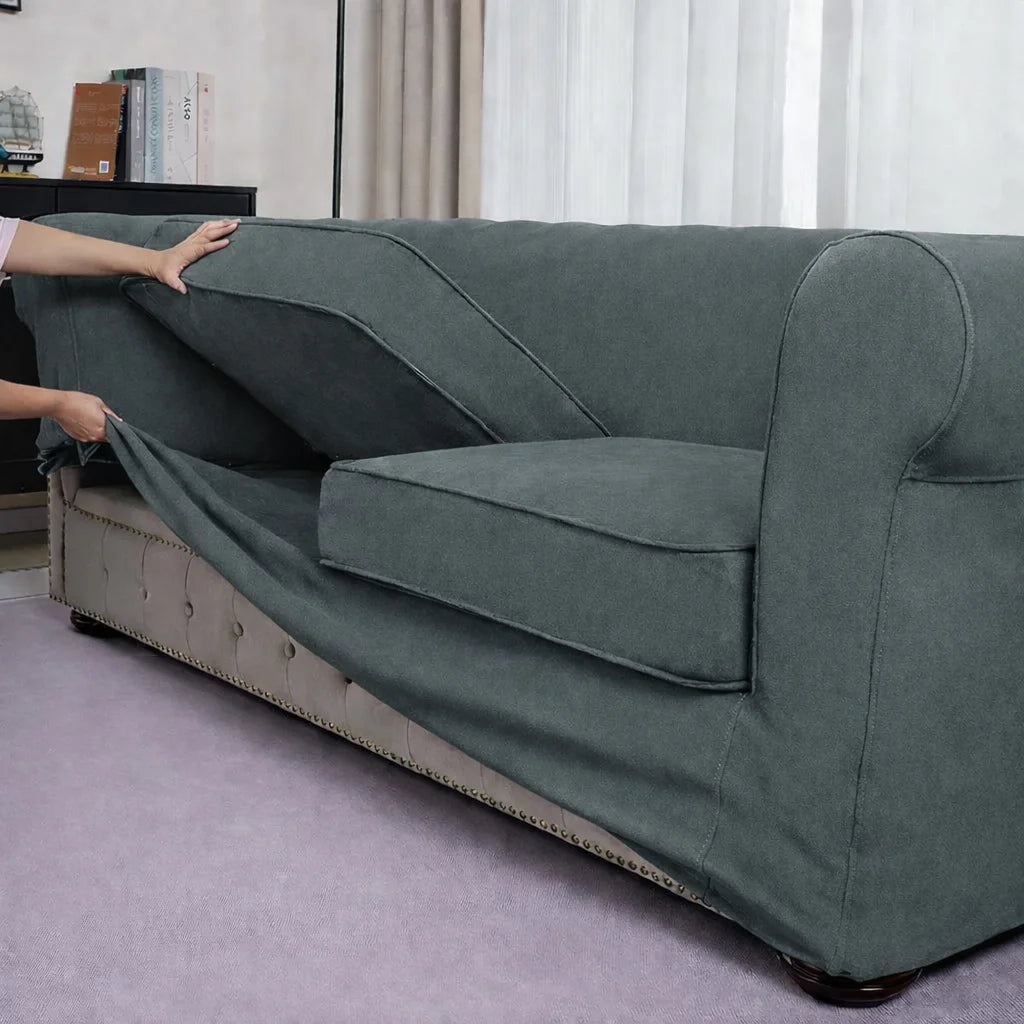 Smoky Gray WB PBV2042 - 16 | Sofa Slipcover