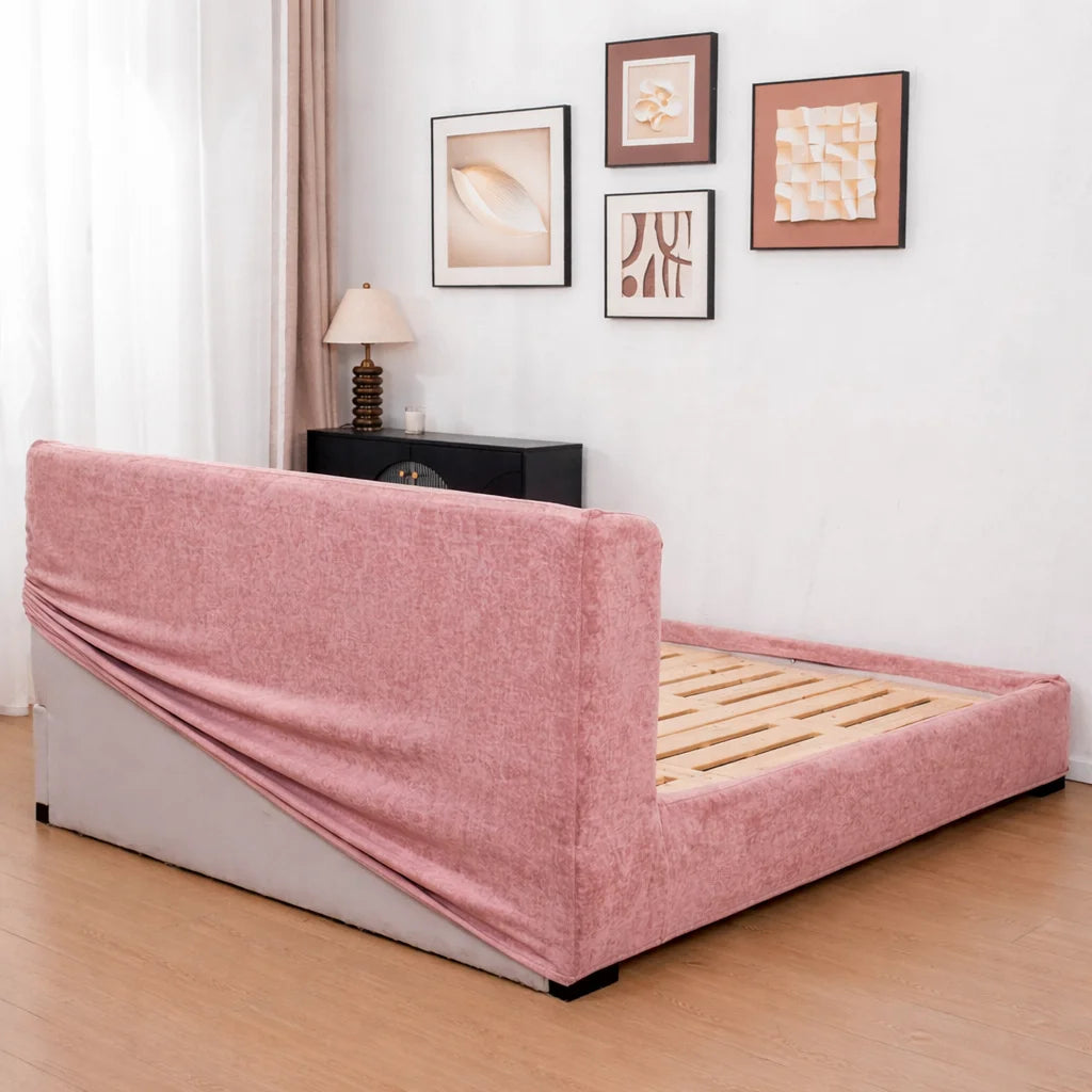 Soft Blush WX818 - 19 | Bed Frame Cover