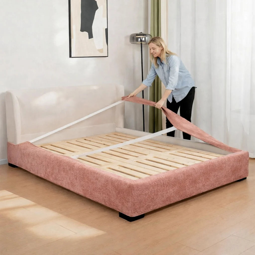 Soft Blush WX818 - 19 | Bed Skirt