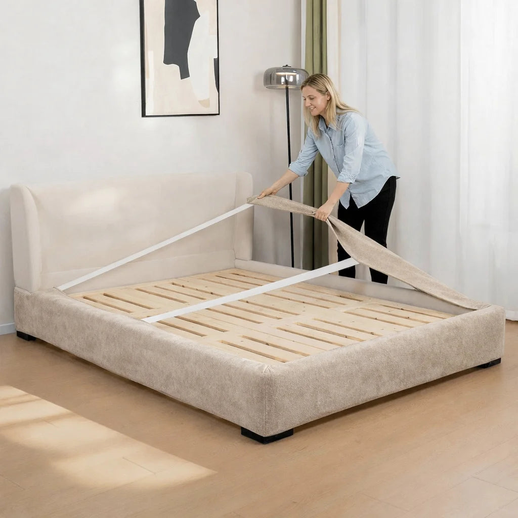 Soft Sand WX818 - 03 | Bed Skirt