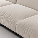 Custom Sofa Slipcover — Luna · Soft Linen
