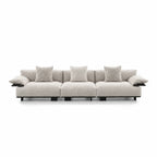 Custom Sofa Slipcover — Luna · Soft Linen