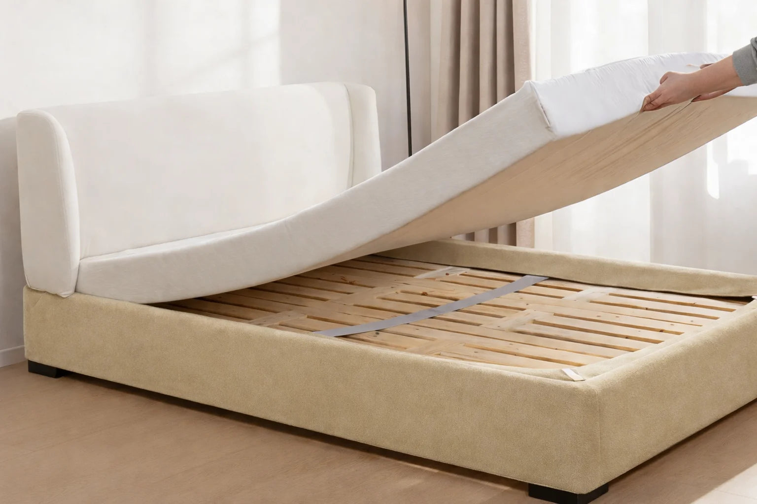 Spring Bud Luna - 08 | Bed Skirt