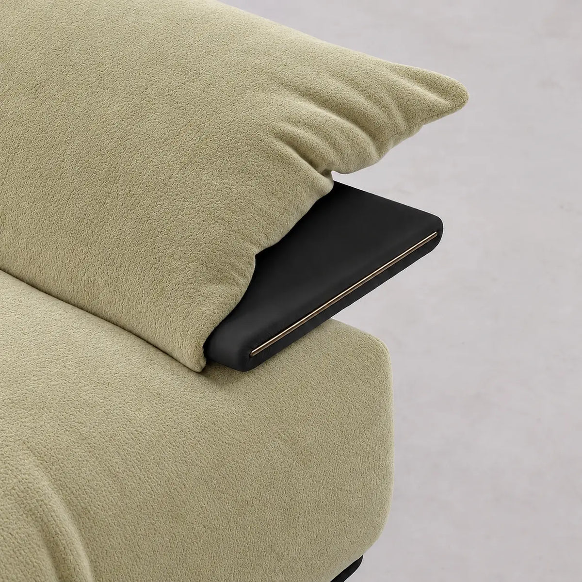 Custom Sofa Slipcover — Luna · Spring Bud