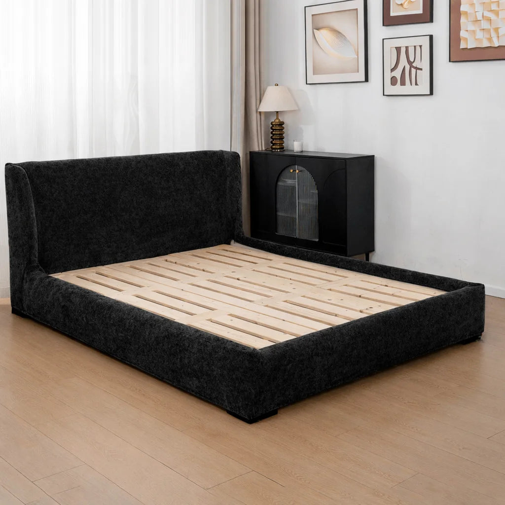 Steel Gunmetal WX818 - 17 | Bed Frame Cover
