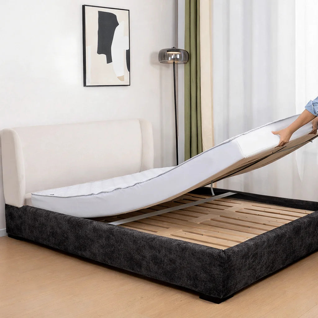 Steel Gunmetal WX818 - 17 | Bed Skirt