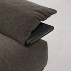 Custom Sofa Slipcover — Luna · Stone Mink