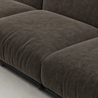 Custom Sofa Slipcover — Luna · Stone Mink