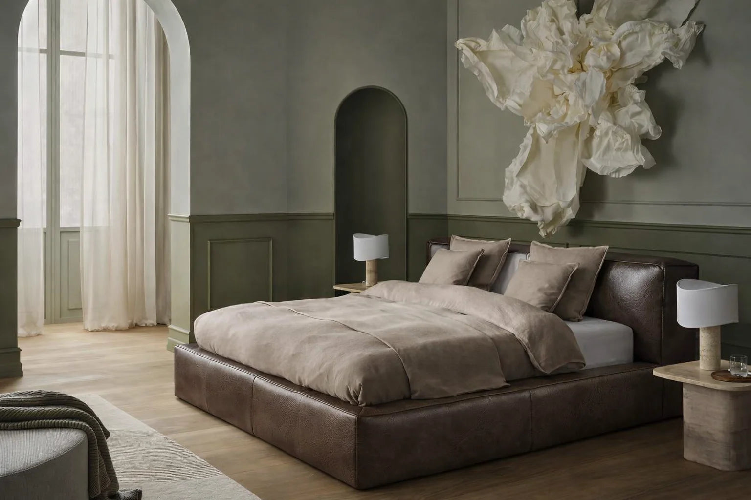 Stone Minotti YX-19 | Bed Frame Cover