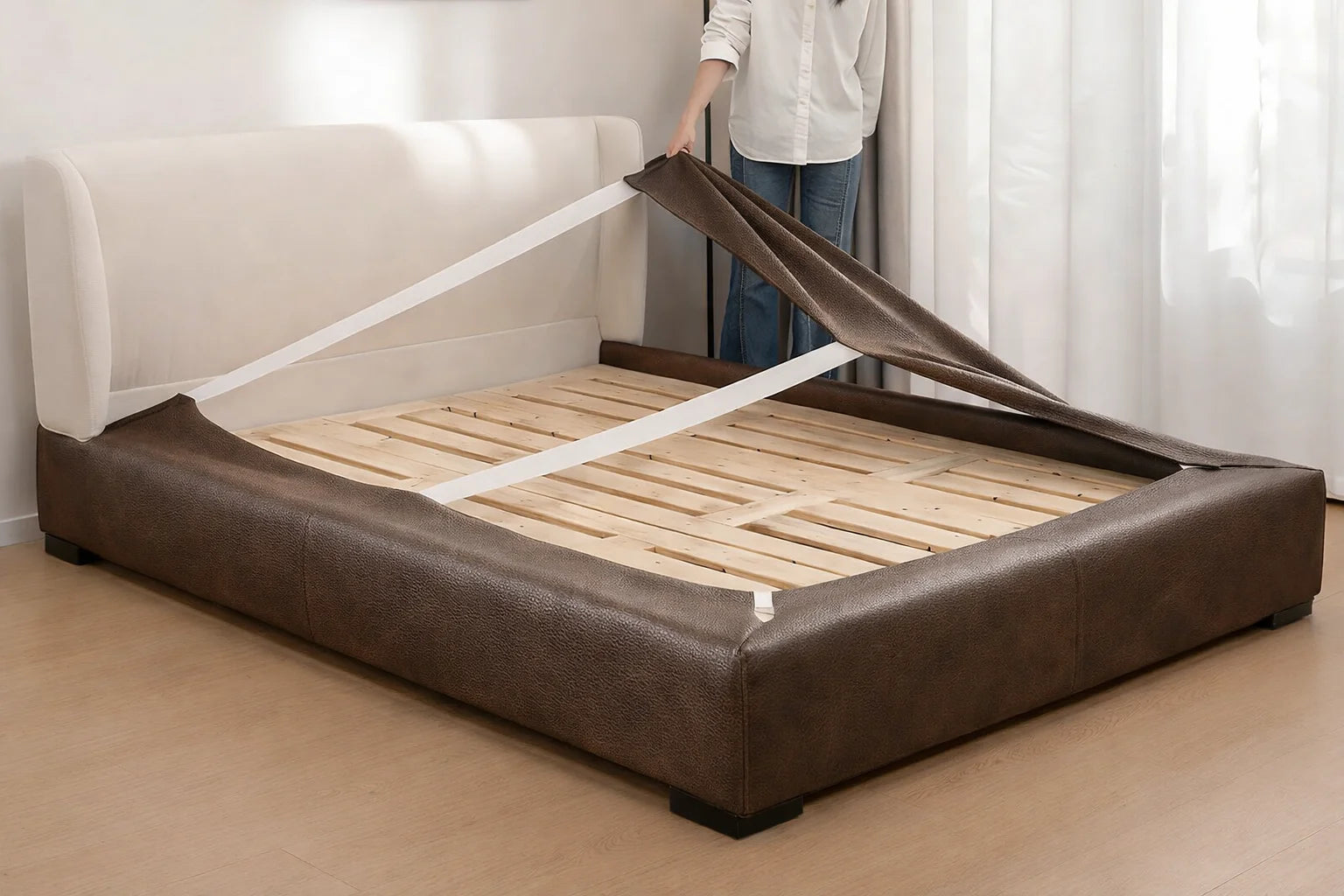Stone Minotti YX-19 | Bed skirts