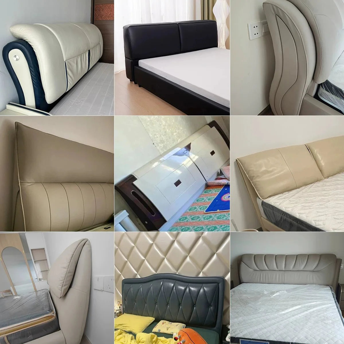 Stretch-Fit Bed Headboard Cover