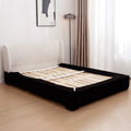Stretch-Fit Inset Bed Frame Cover · Elastic Bands + Back Elastic