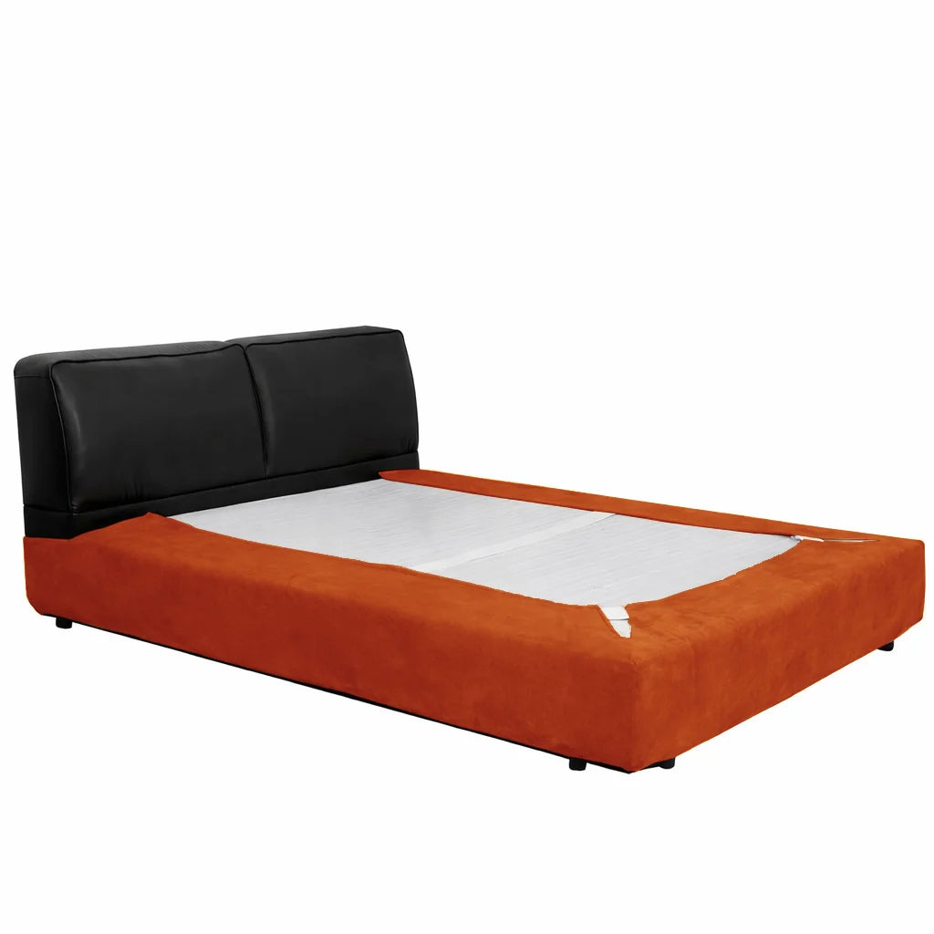 Tangerine Red WB PBV2042 - 29 | Bed Frame Cover