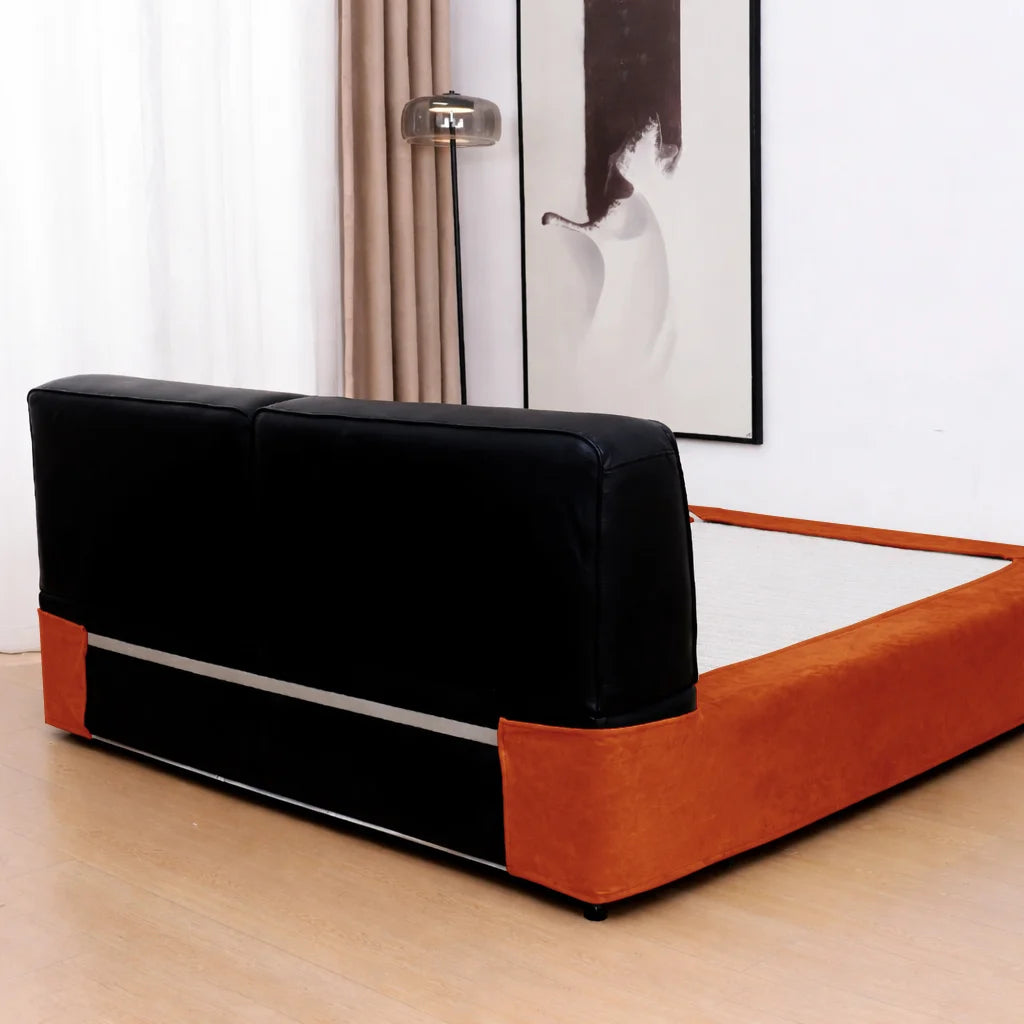 Tangerine Red WB PBV2042 - 29 | Bed Frame Cover